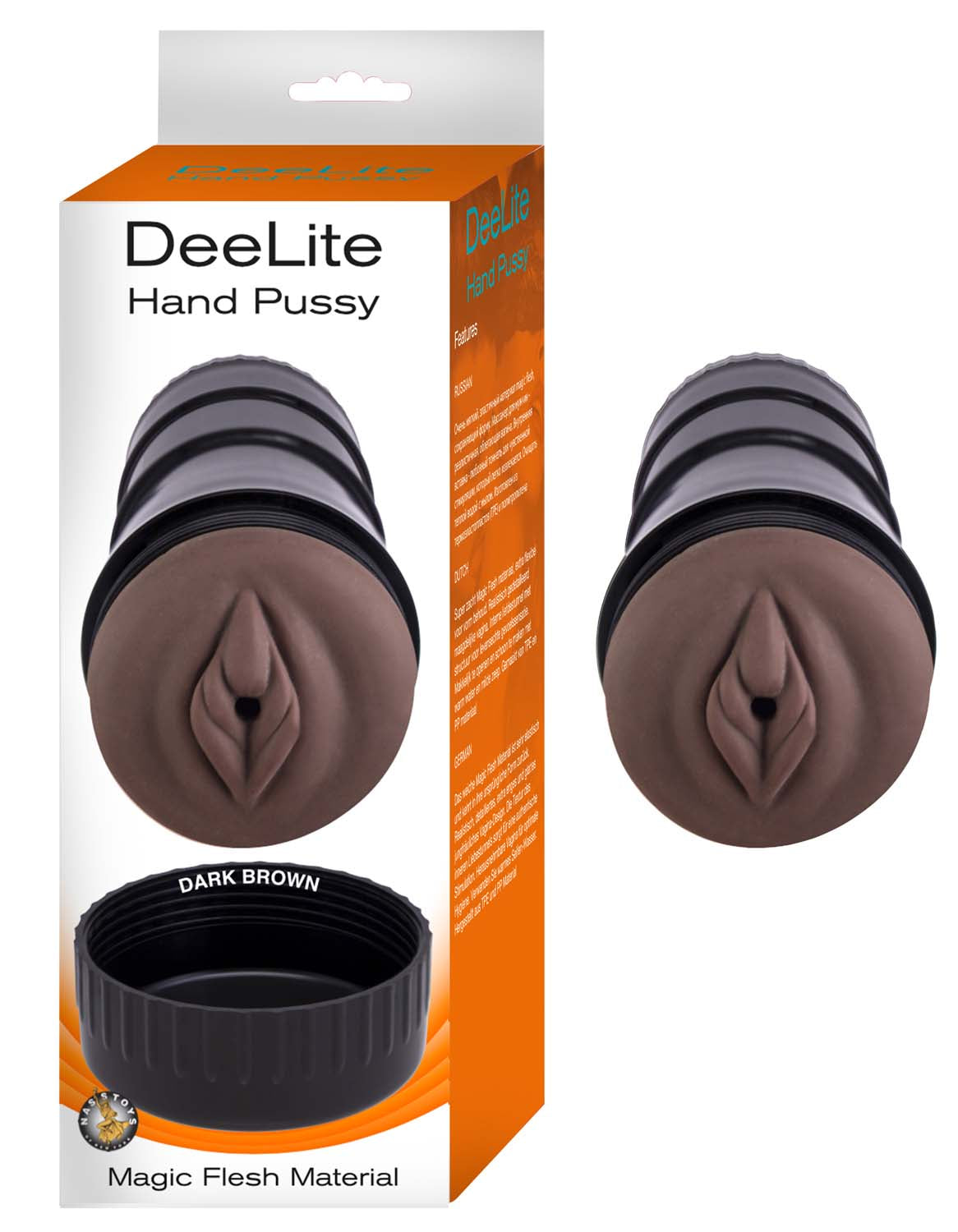 DEE LITE HAND PUSSY DARK BROWN