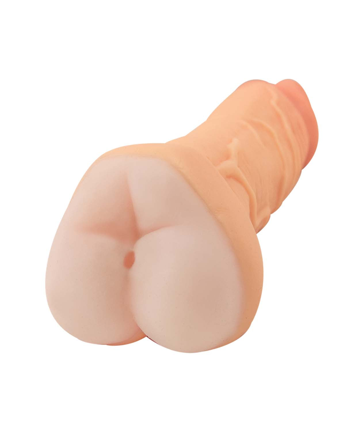 REALCOCKS Self-Lubricating 9" 3-in-1 Masturbator – White