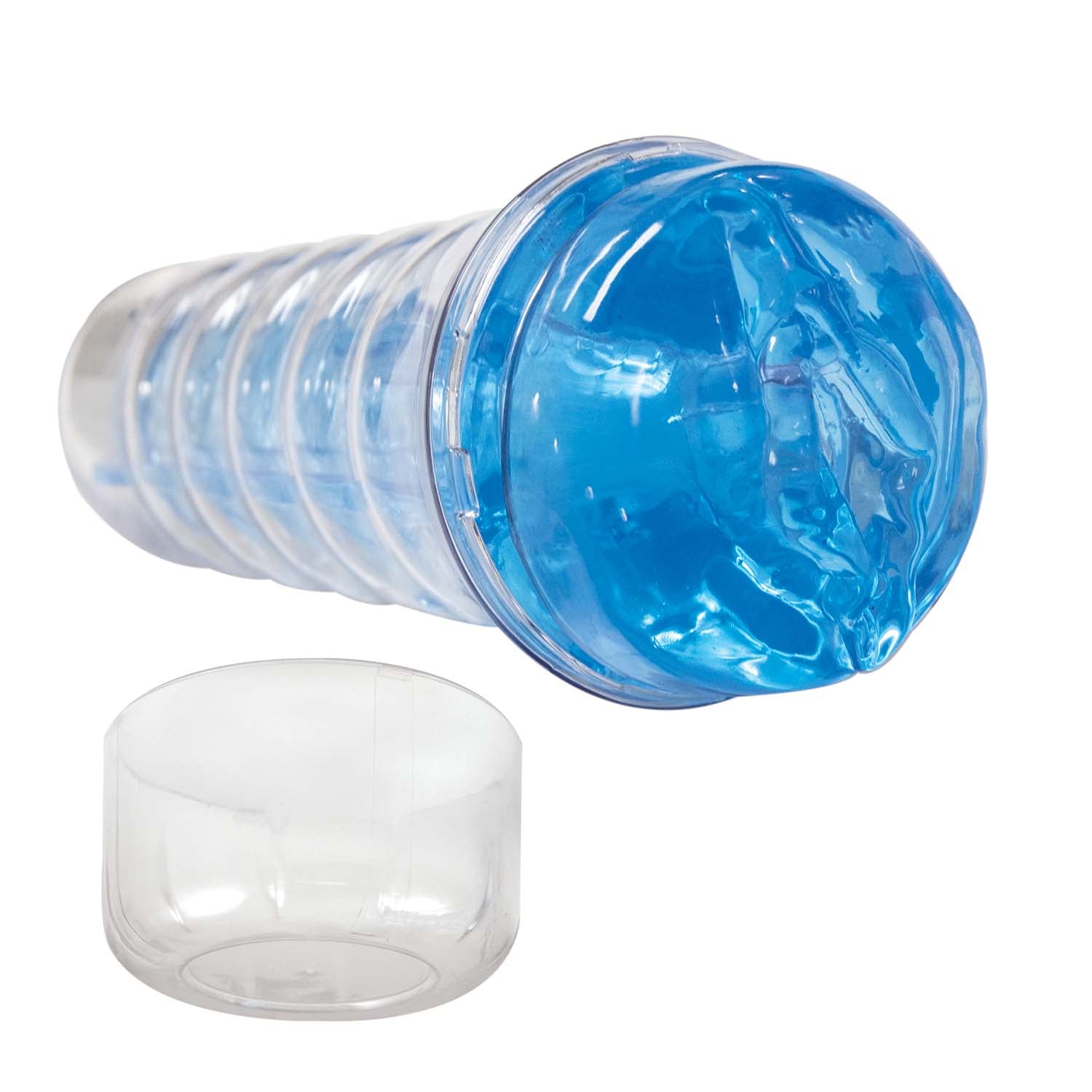 DREAM-LITE CRYSTAL VAGINA MASTURBATOR BLUE