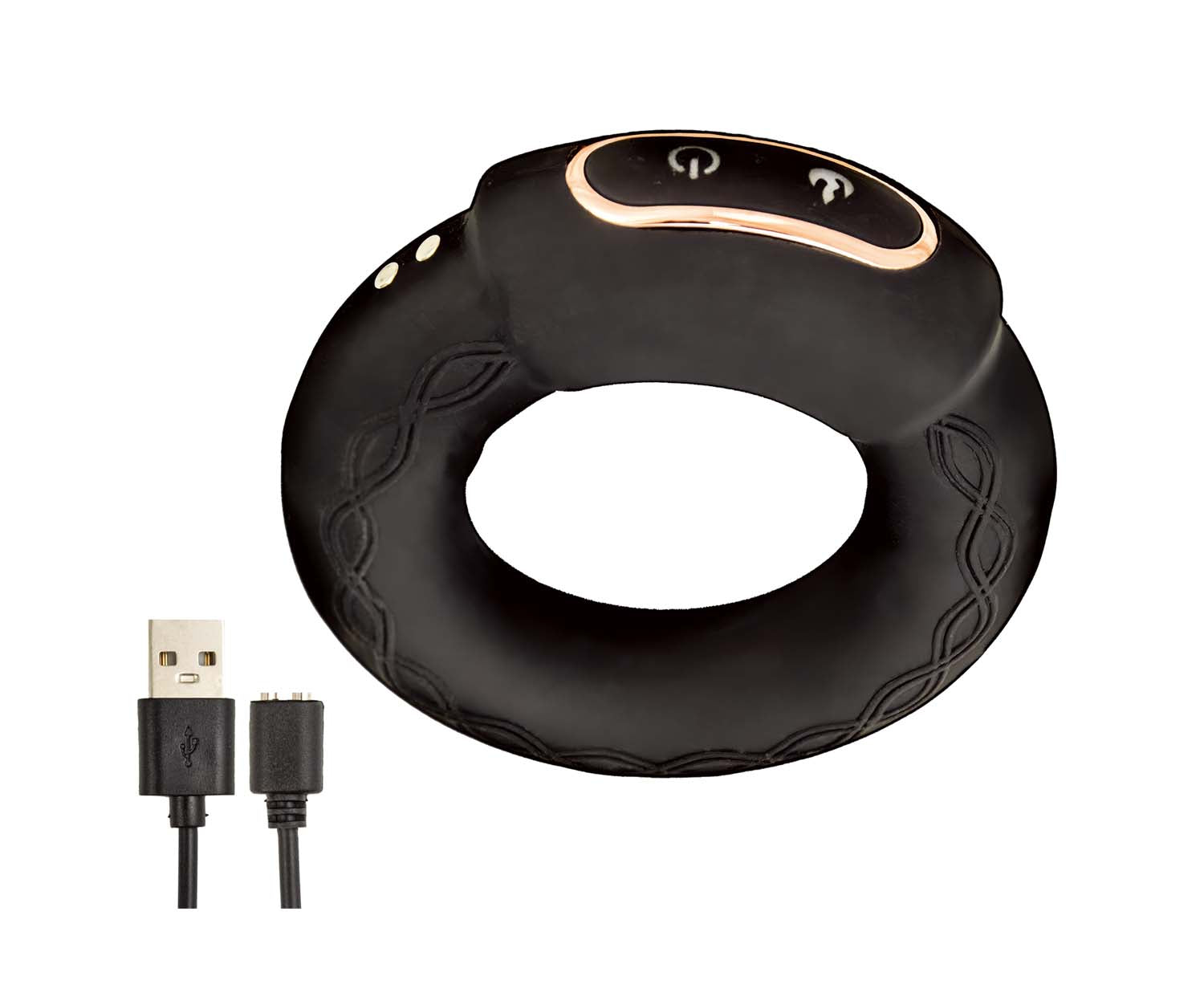 Cockpower Heat Up Cock Ring – Black