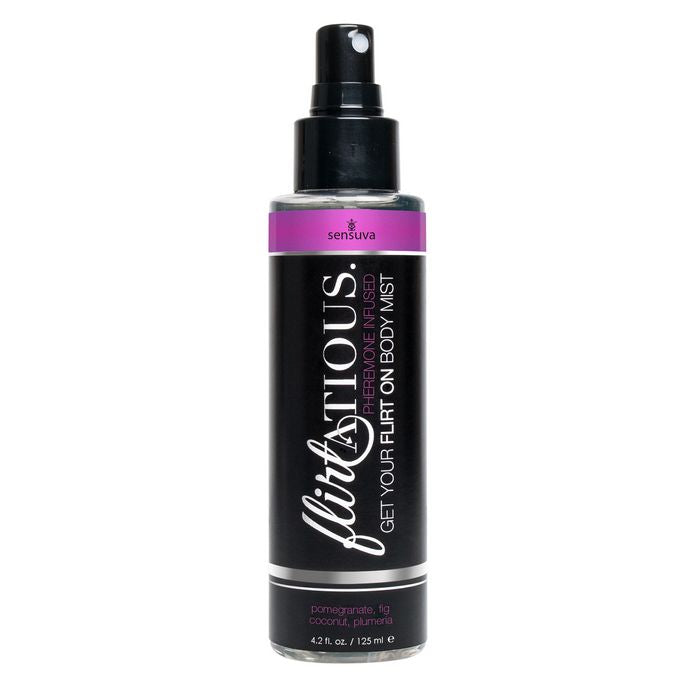 FLIRTATIOUS BODY MIST POMEGRANATE FIG COCONUT PLUMERIA 4.2OZ