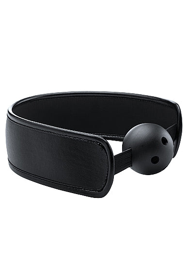 (D) BRACE BALL GAG BLACK