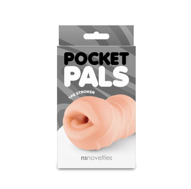 POCKET PALS MOUTH STROKER TAN