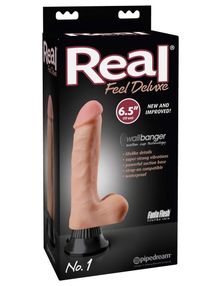 REAL FEEL DELUXE #1 FLESH 6.5IN