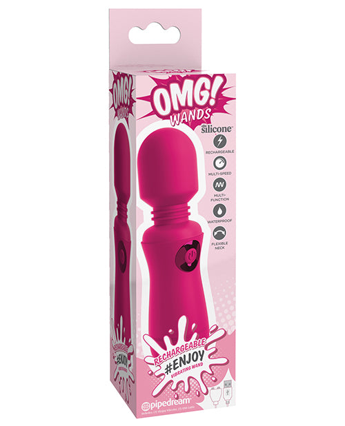 OMG # ENJOY RECHARGEABLE WAND FUCHSIA