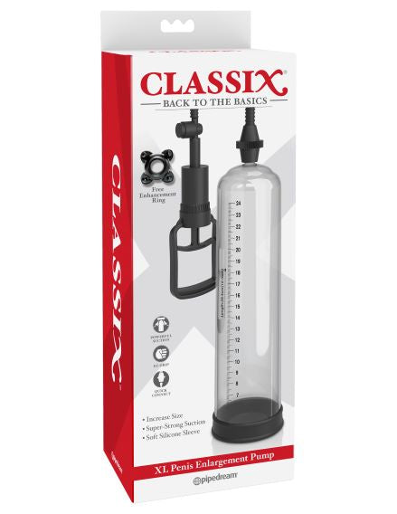 Classix Penis Enlargement XL Pump – X-Large