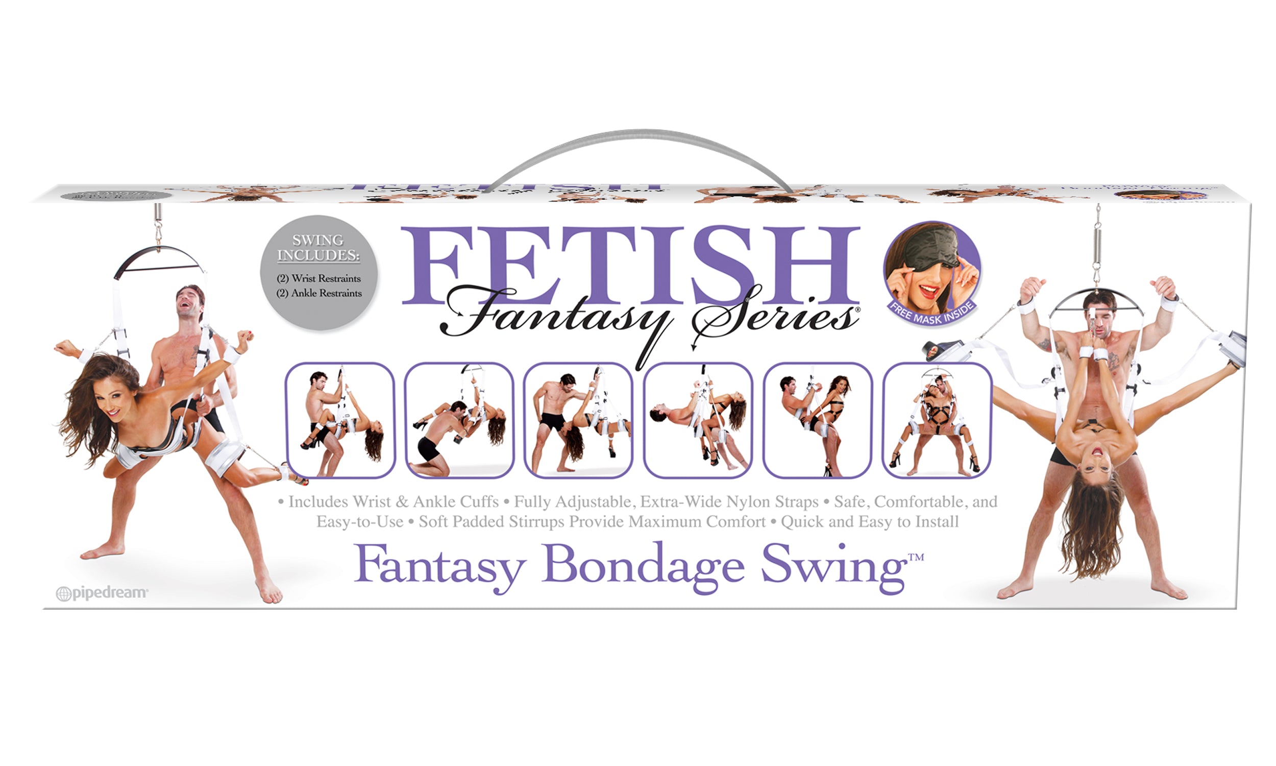 Fetish Fantasy Bondage Swing – White
