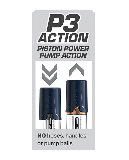 Pump Worx Max Boost – Blue/Clear