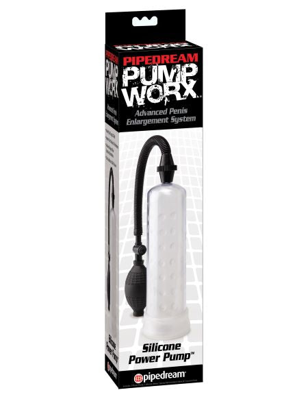 PUMP WORX SILICONE POWER PUMP CLEAR
