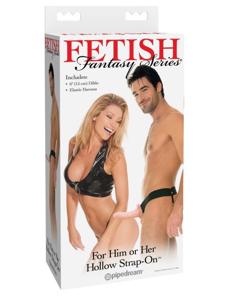 FETISH FANTASY HOLLOW STRAP ON FOR HIM OR HER FLESH
