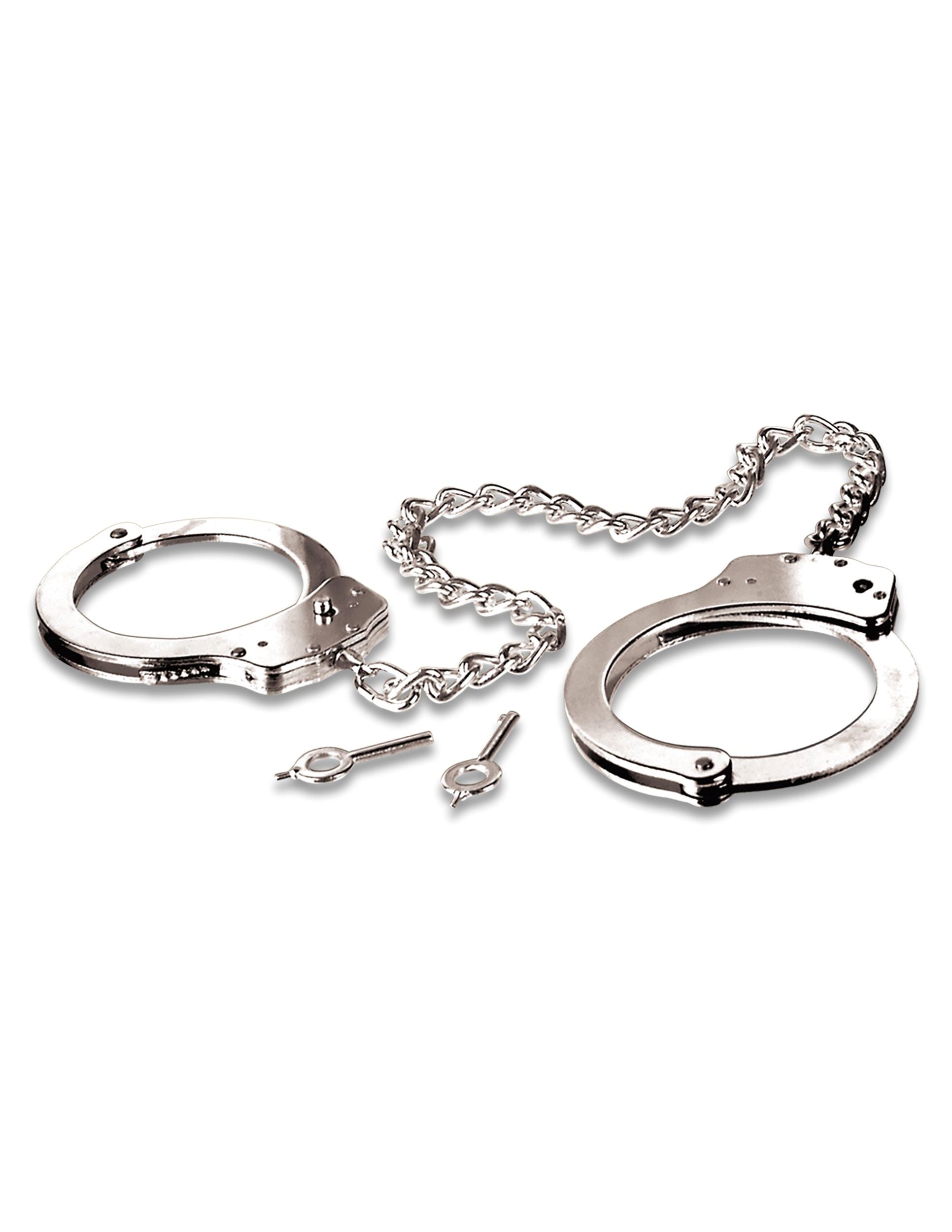 FETISH FANTASY METAL LEG CUFFS