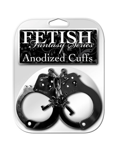 Fetish Fantasy Anodized Cuffs – Black