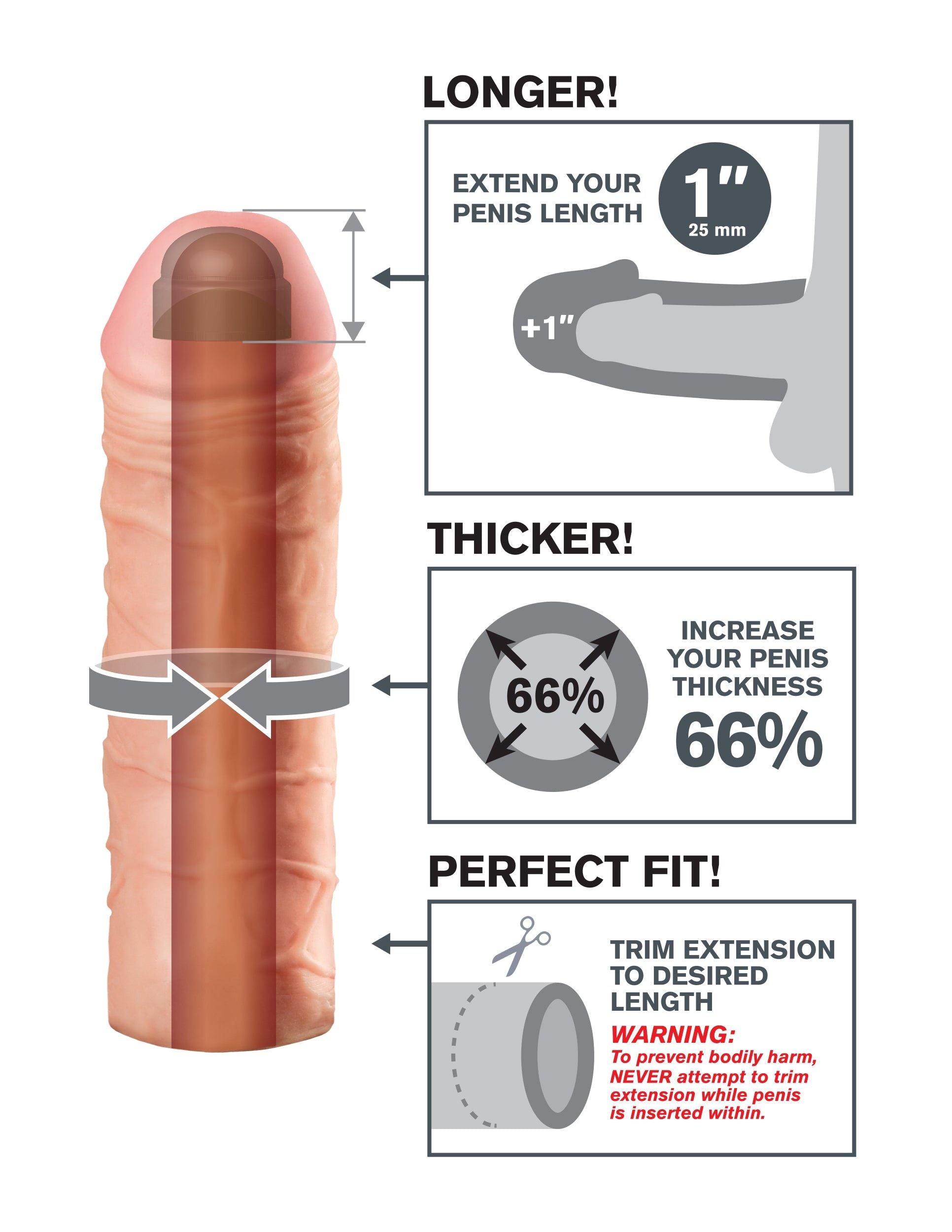 Fantasy X-Tensions Mega Extension 1" – Flesh
