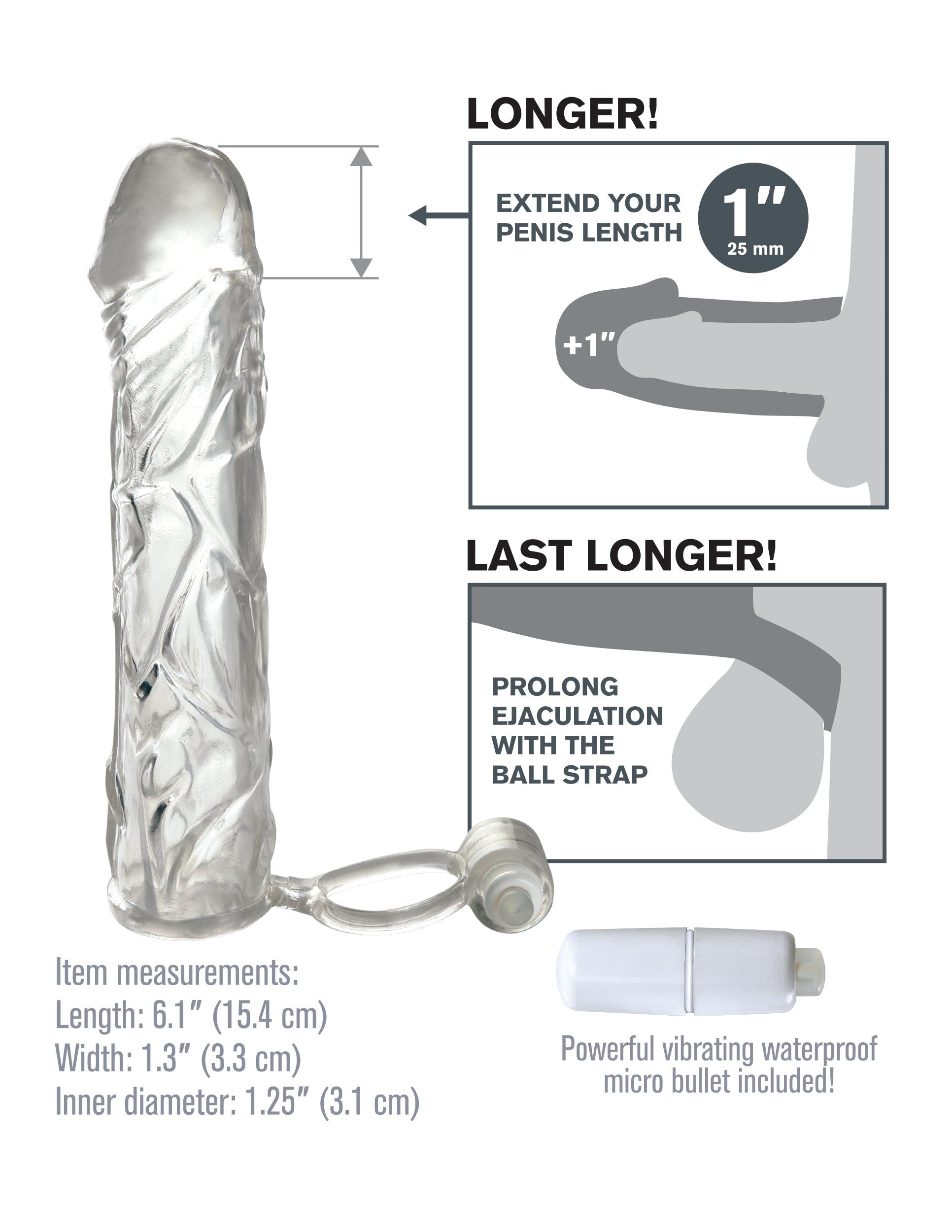 FANTASY X-TENSIONS VIBRATING SUPER SLEEVE