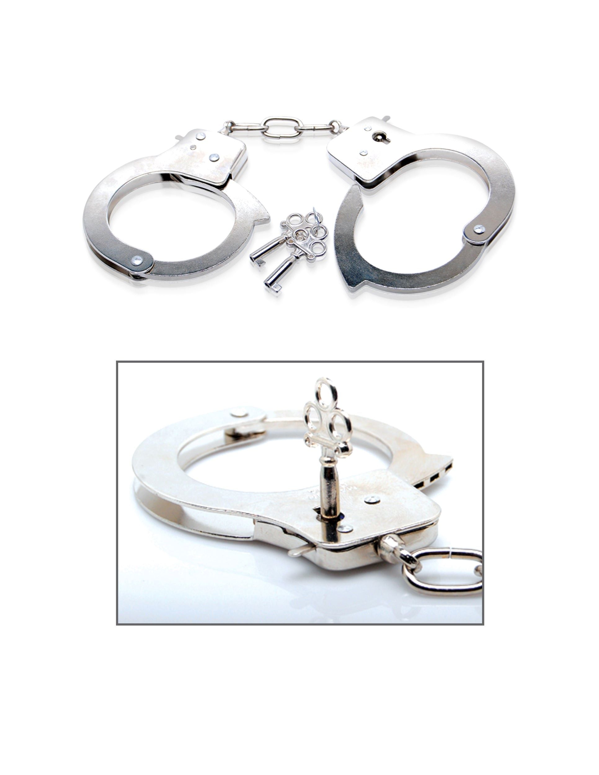 FETISH FANTASY LIMITED EDITION METAL HANDCUFFS