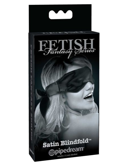 Fetish Fantasy Limited Edition Satin Blindfold – Black