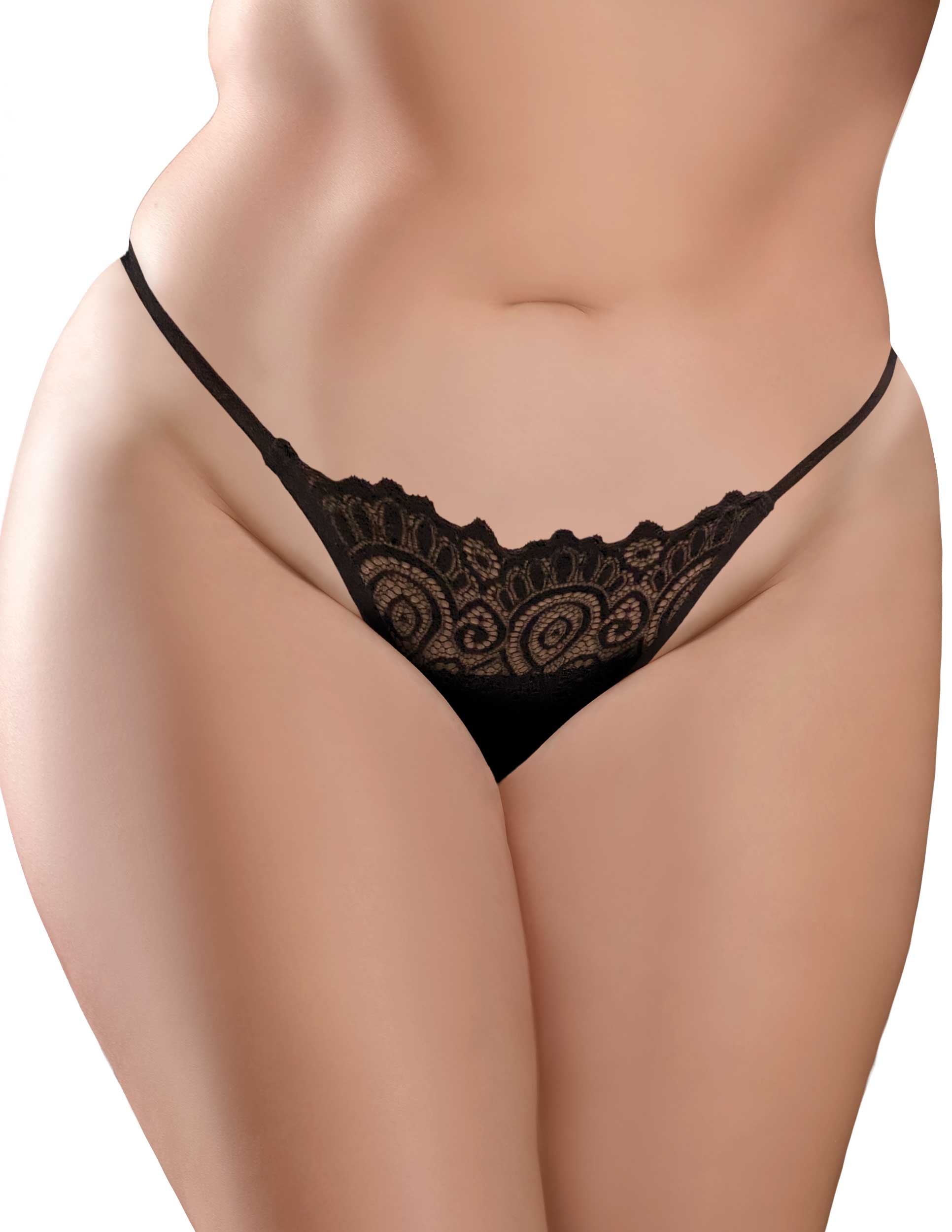 Hookup Panties Lace Peek-A – XL–XXL