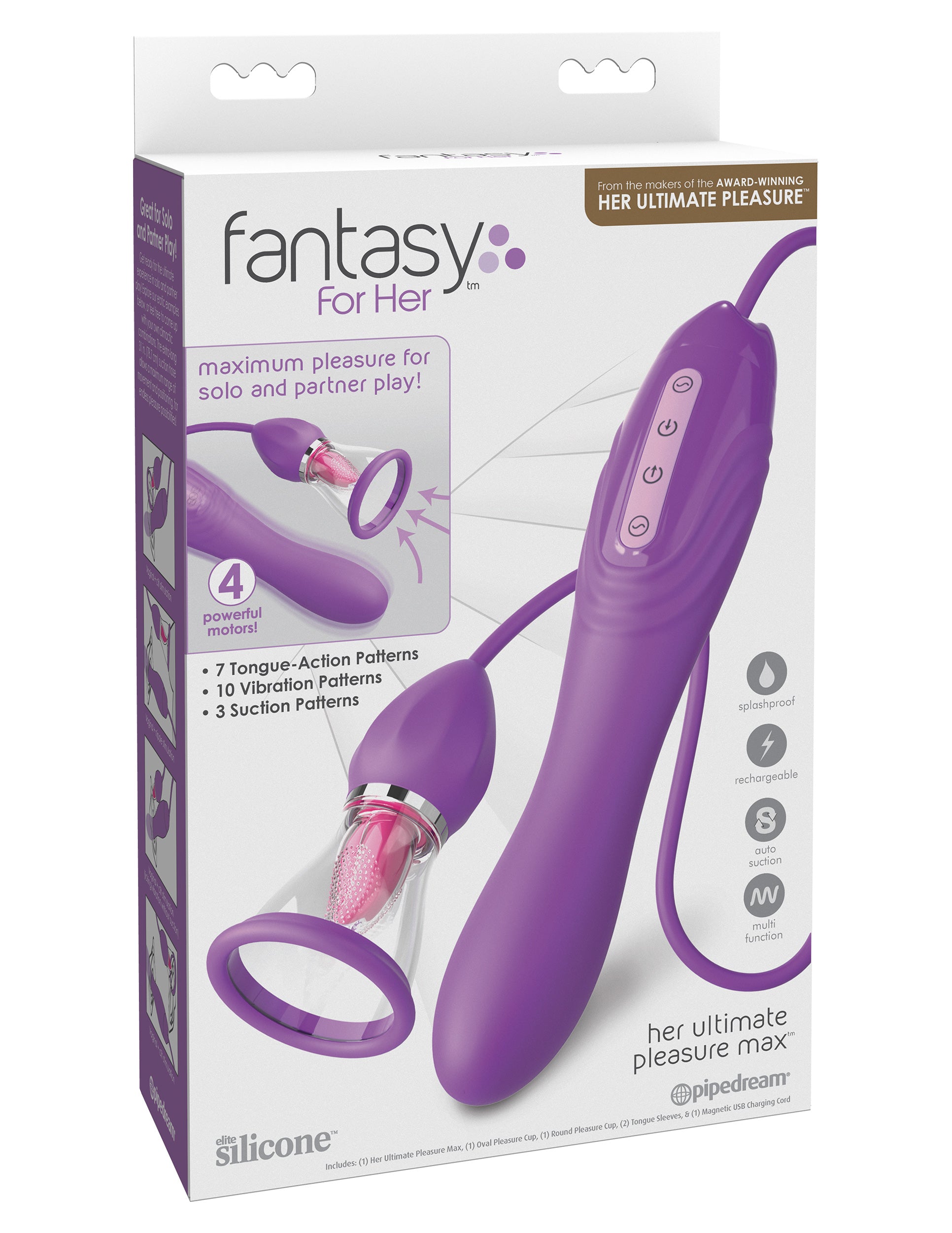 Fantasy for Her Her Ultimate Pleasure Max – Purple