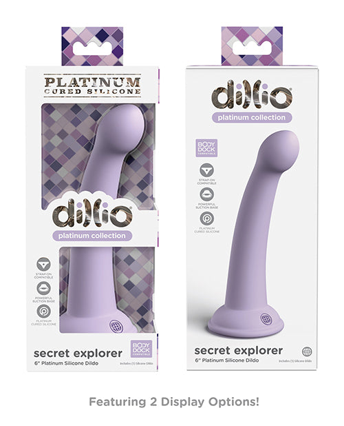 Dillio Platinum 6" Secret Explorer – Purple