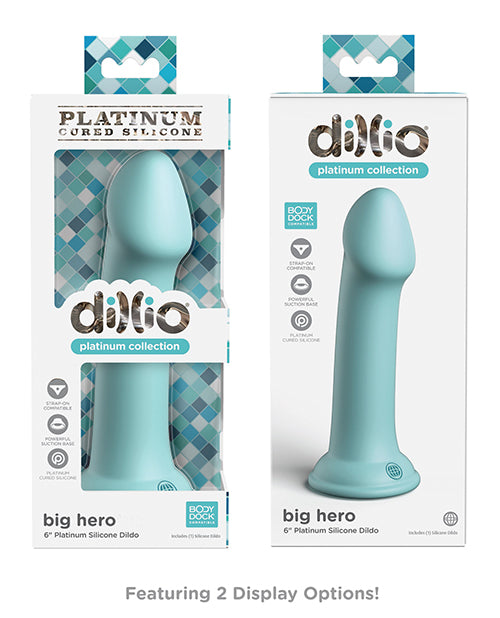 Dillio Platinum 6" Big Hero – Teal