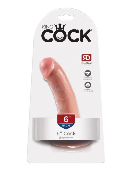 KING COCK 6 IN COCK FLESH