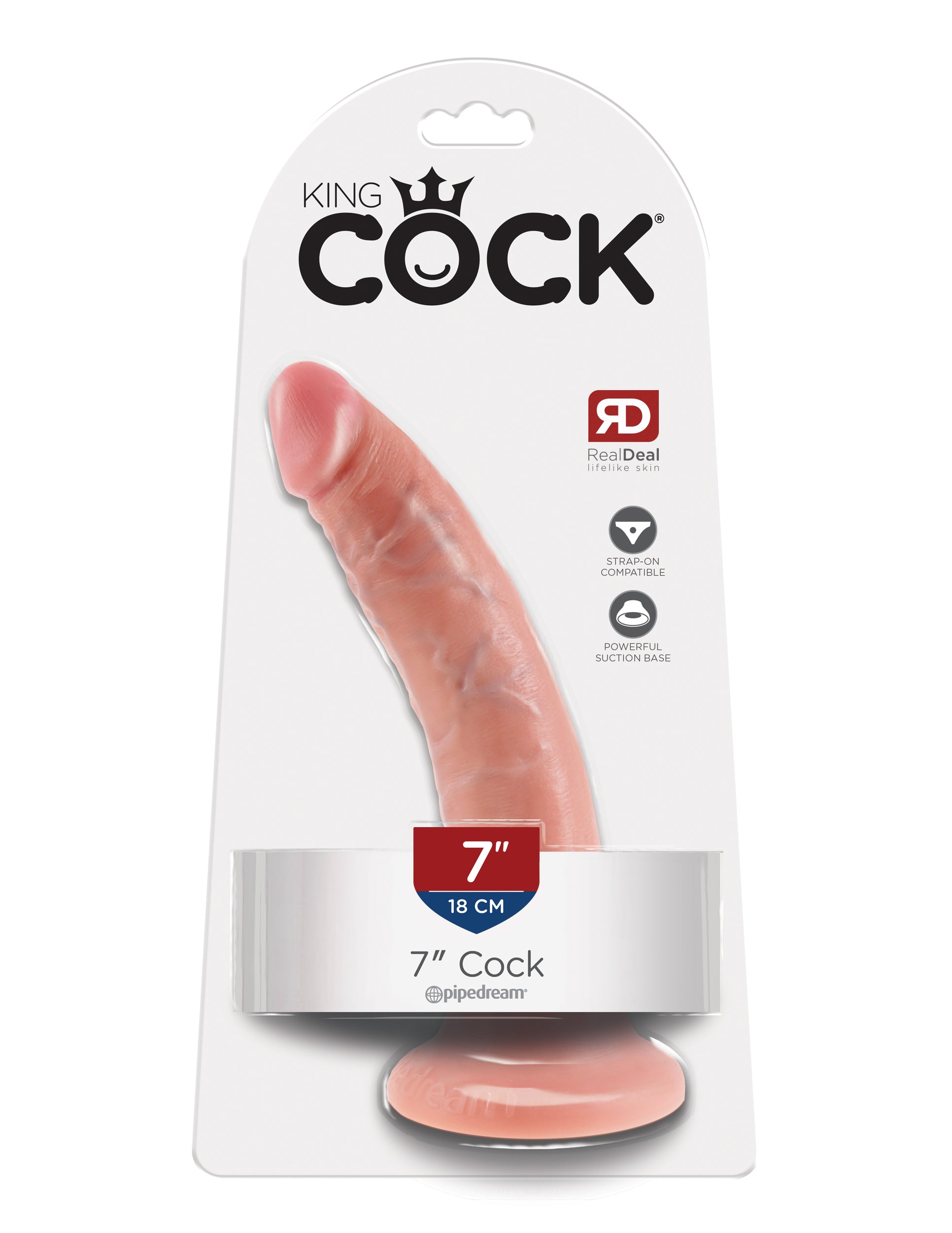 KING COCK 7 IN COCK FLESH