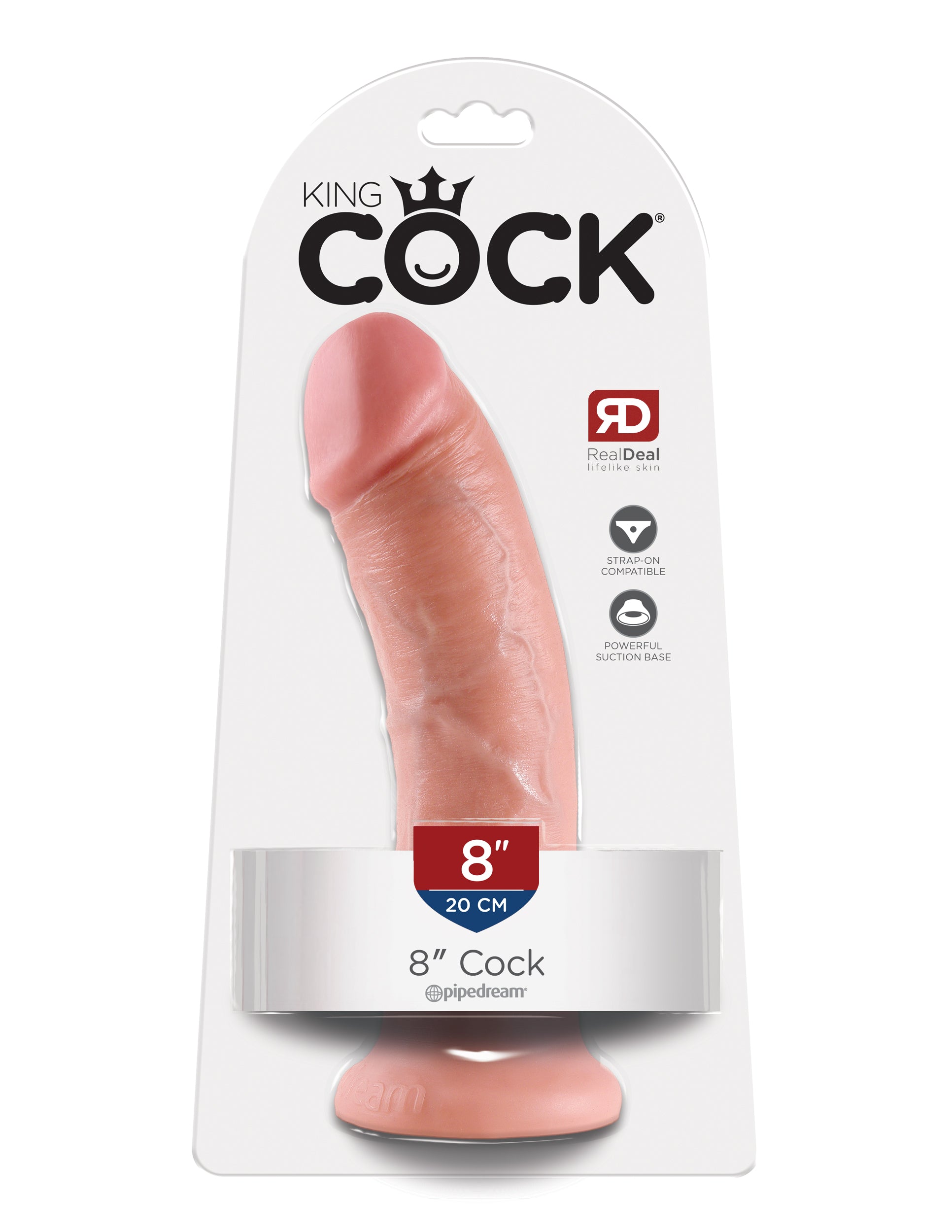 KING COCK 8 IN COCK FLESH
