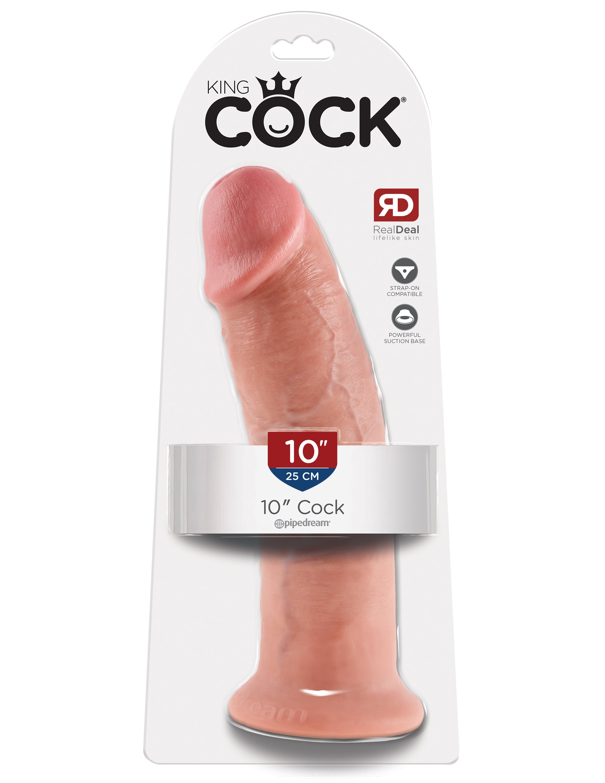 King Cock 10" Cock – Flesh