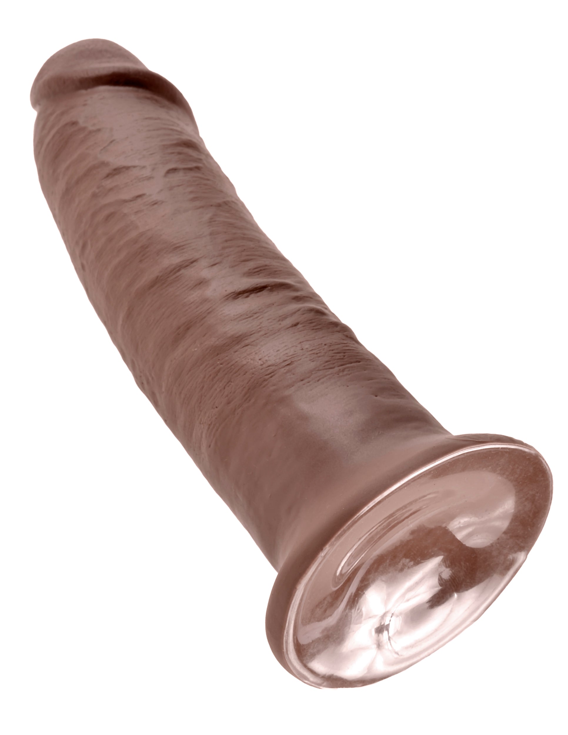 King Cock 10" Cock – Brown