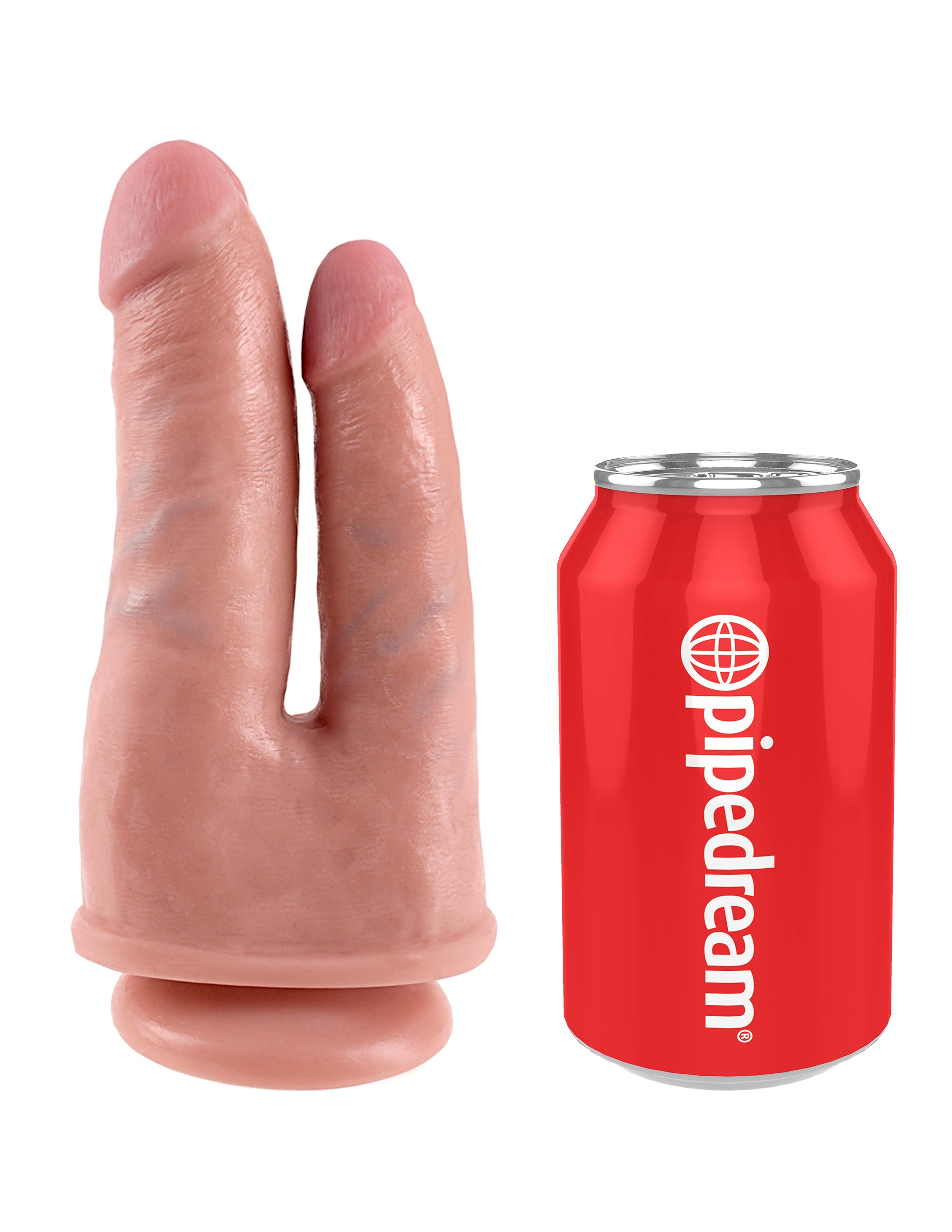 KING COCK DOUBLE PENETRATOR FLESH