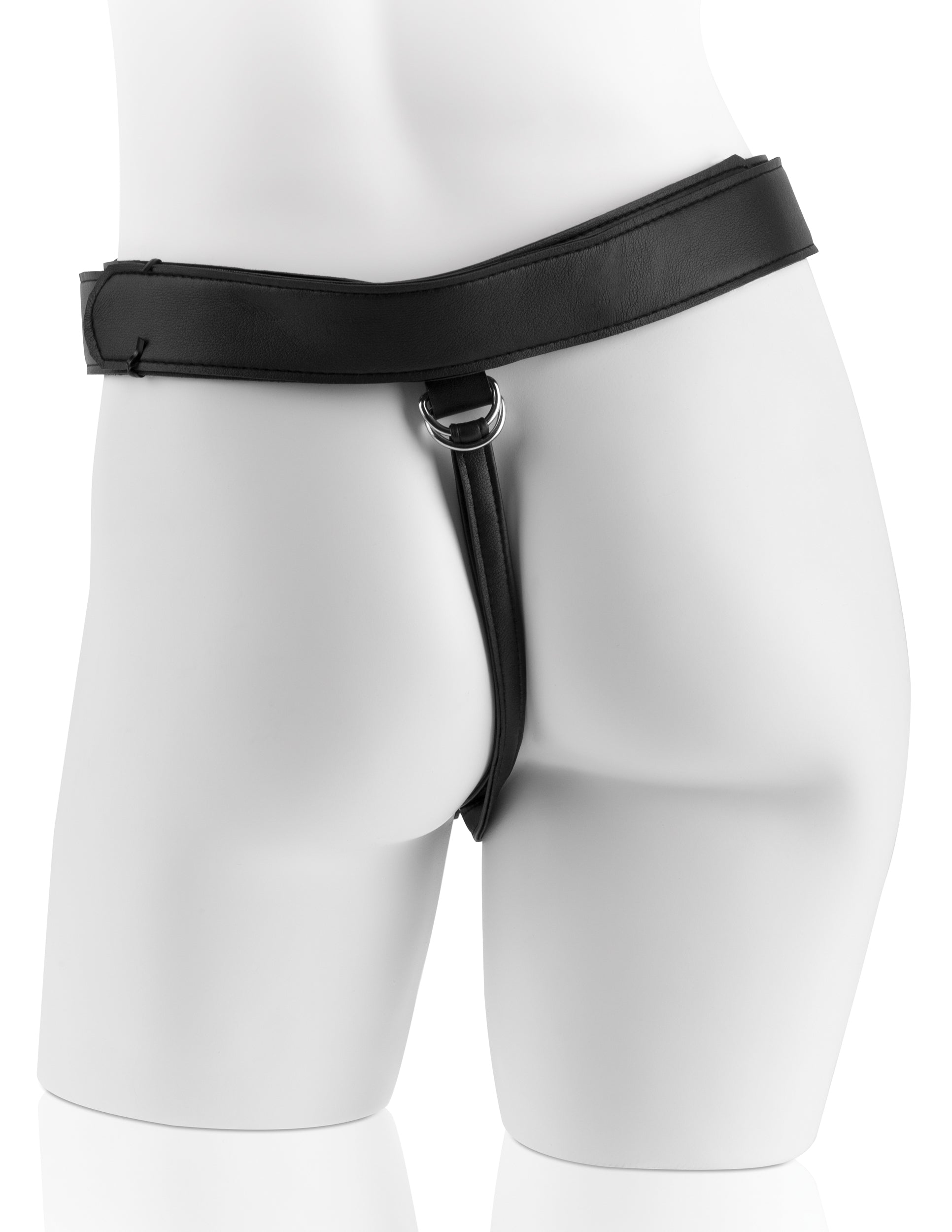 KING COCK STRAP ON HARNESS W/ 8 IN COCK BROWN
