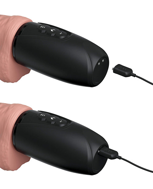 KING COCK PLUS 6.5 IN THRUSTING COCK W/ BALLS