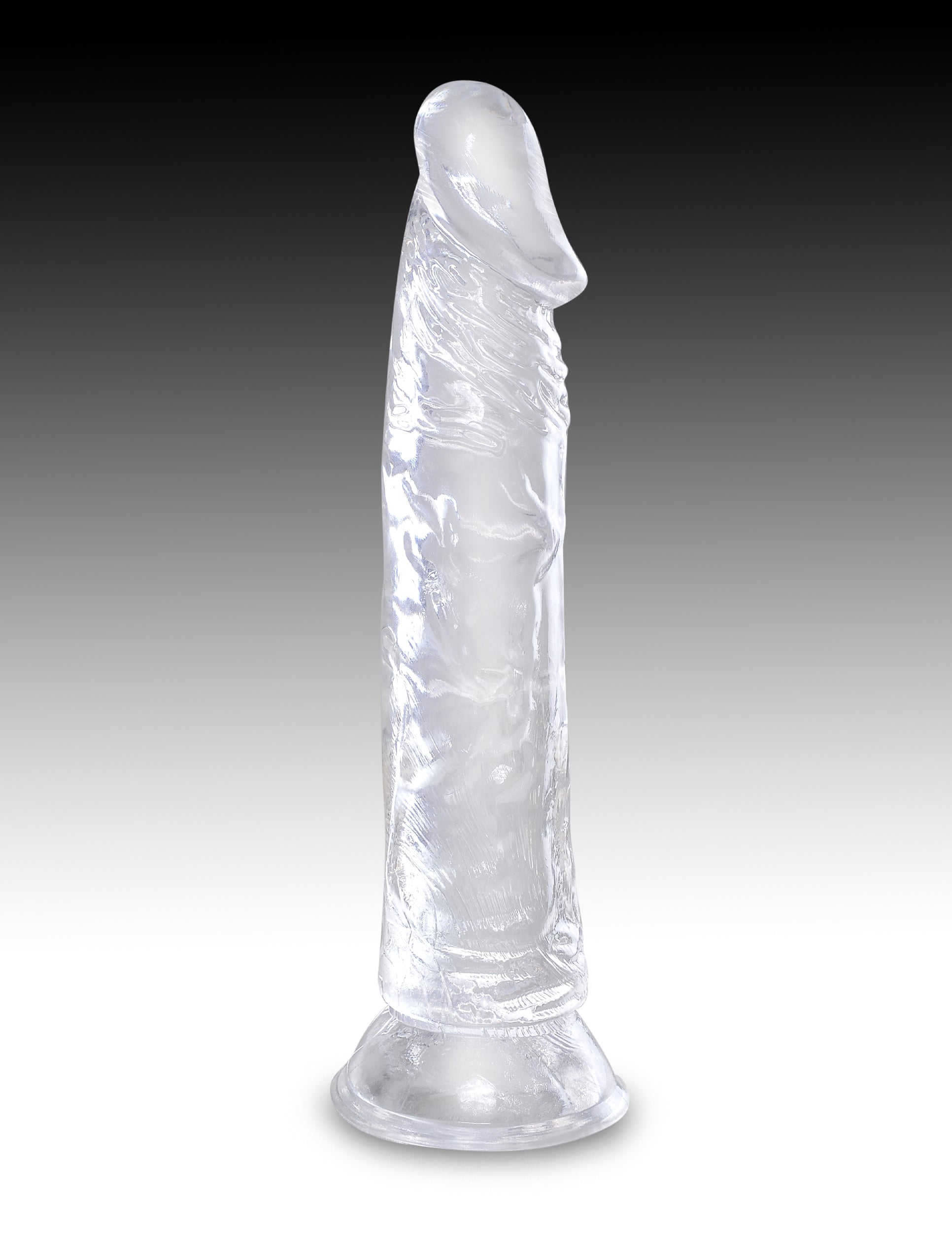 King Cock Clear 8" Cock Without Balls