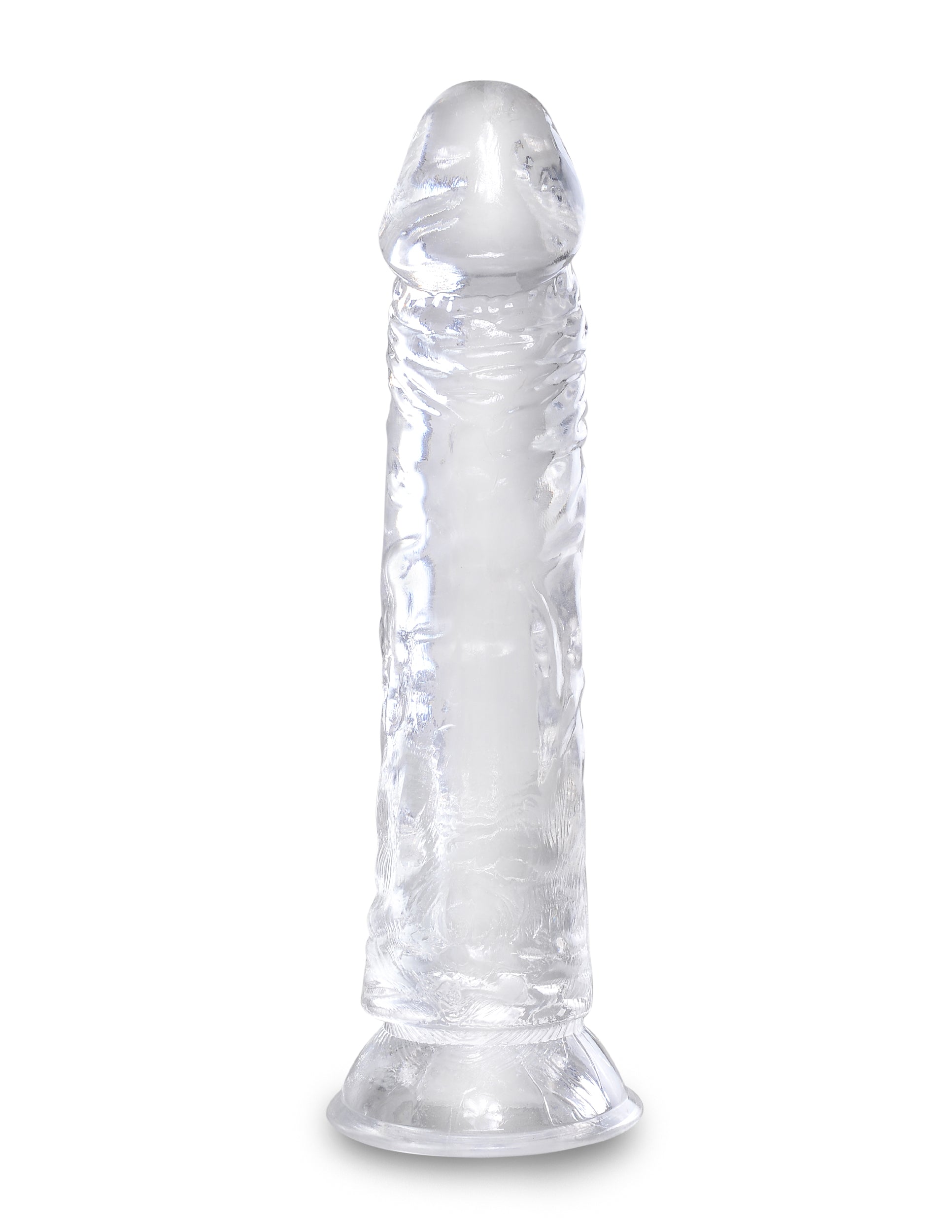King Cock Clear 8" Cock Without Balls