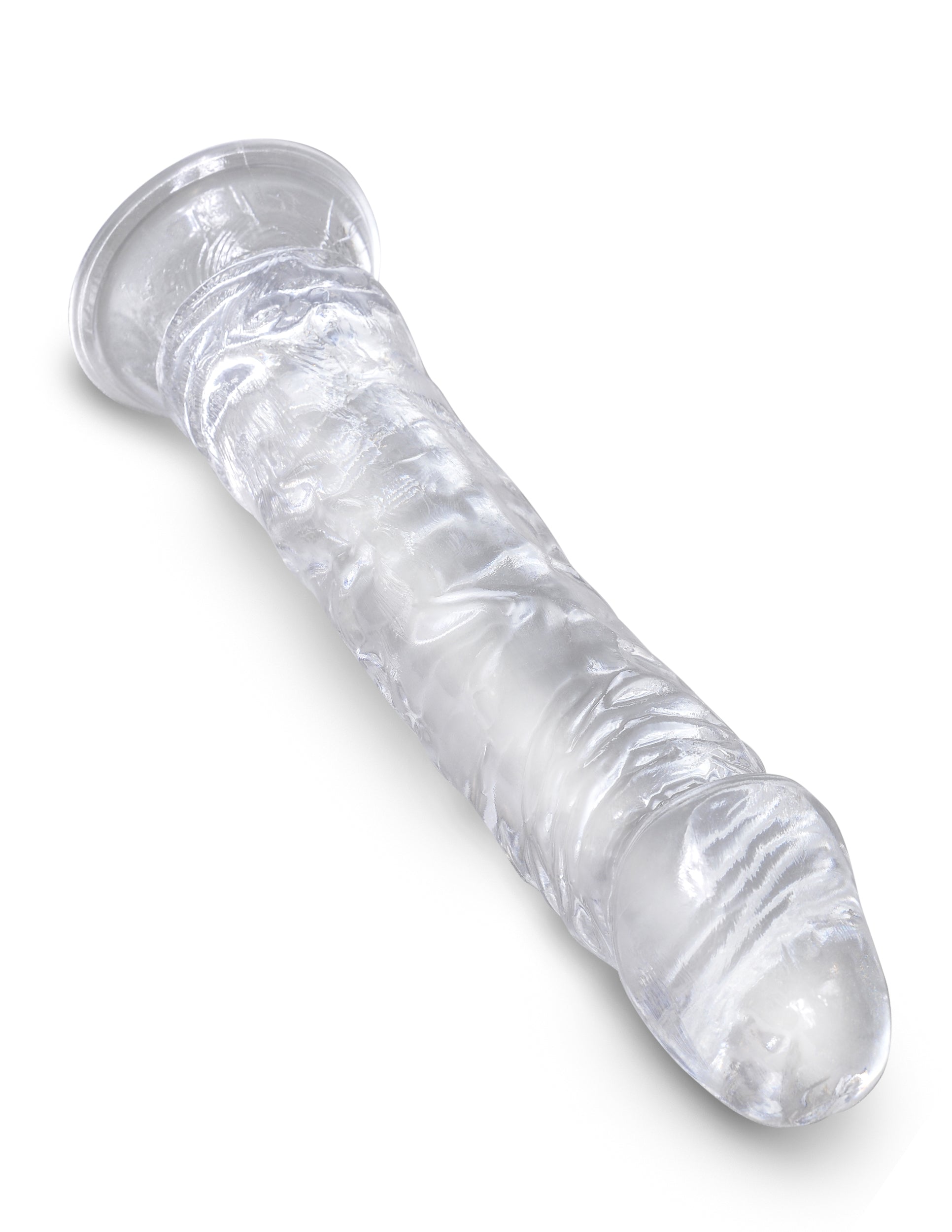 King Cock Clear 8" Cock Without Balls