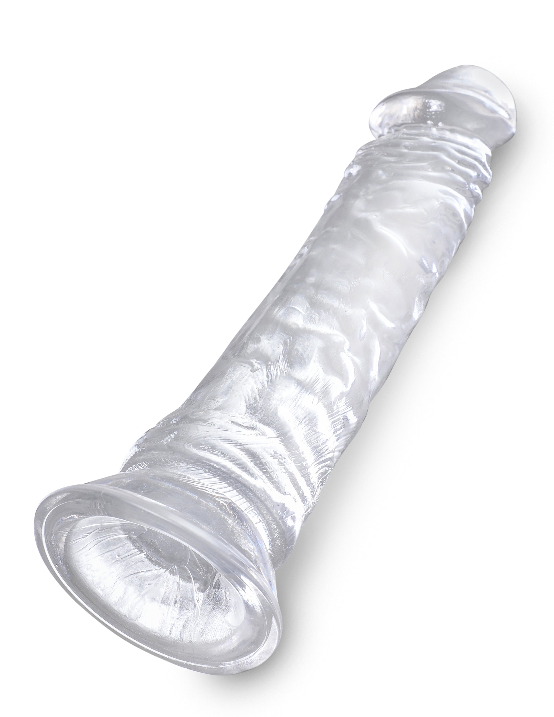 King Cock Clear 8" Cock Without Balls