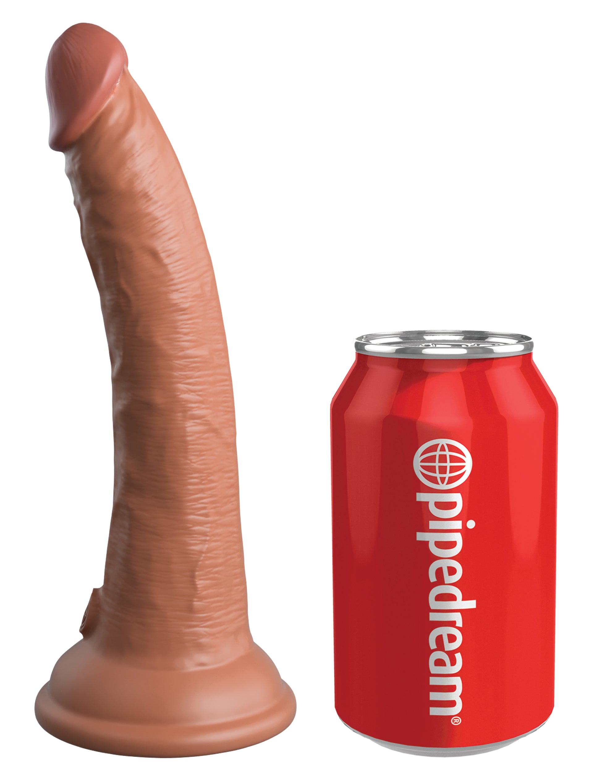 King Cock Elite 7" Dual Density – Tan