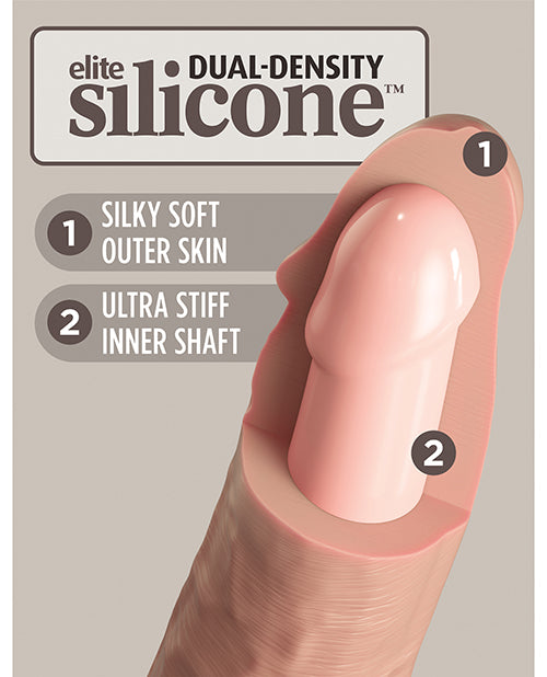 King Cock Elite 8" Dual Density – Light