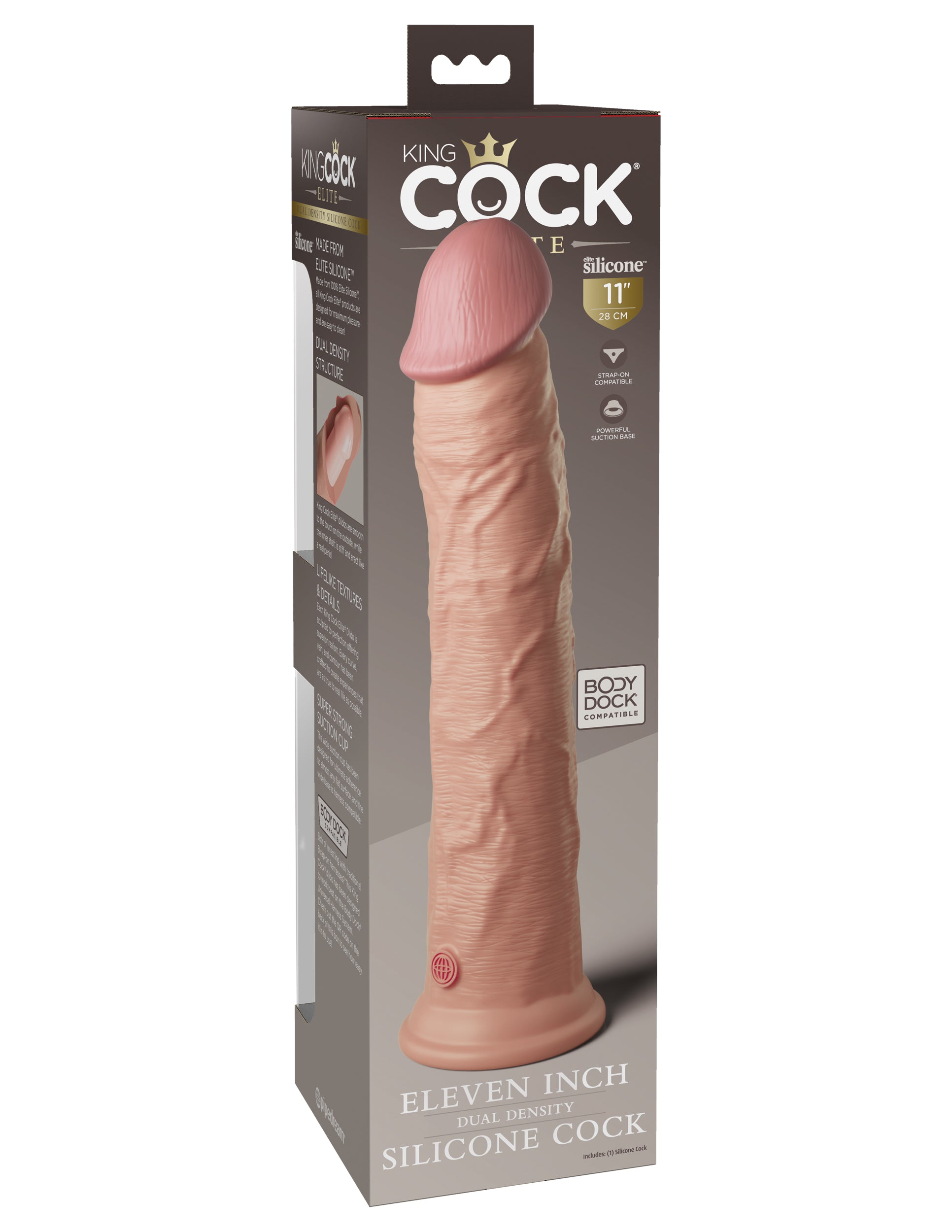 King Cock Elite 11" Dual Density – Light