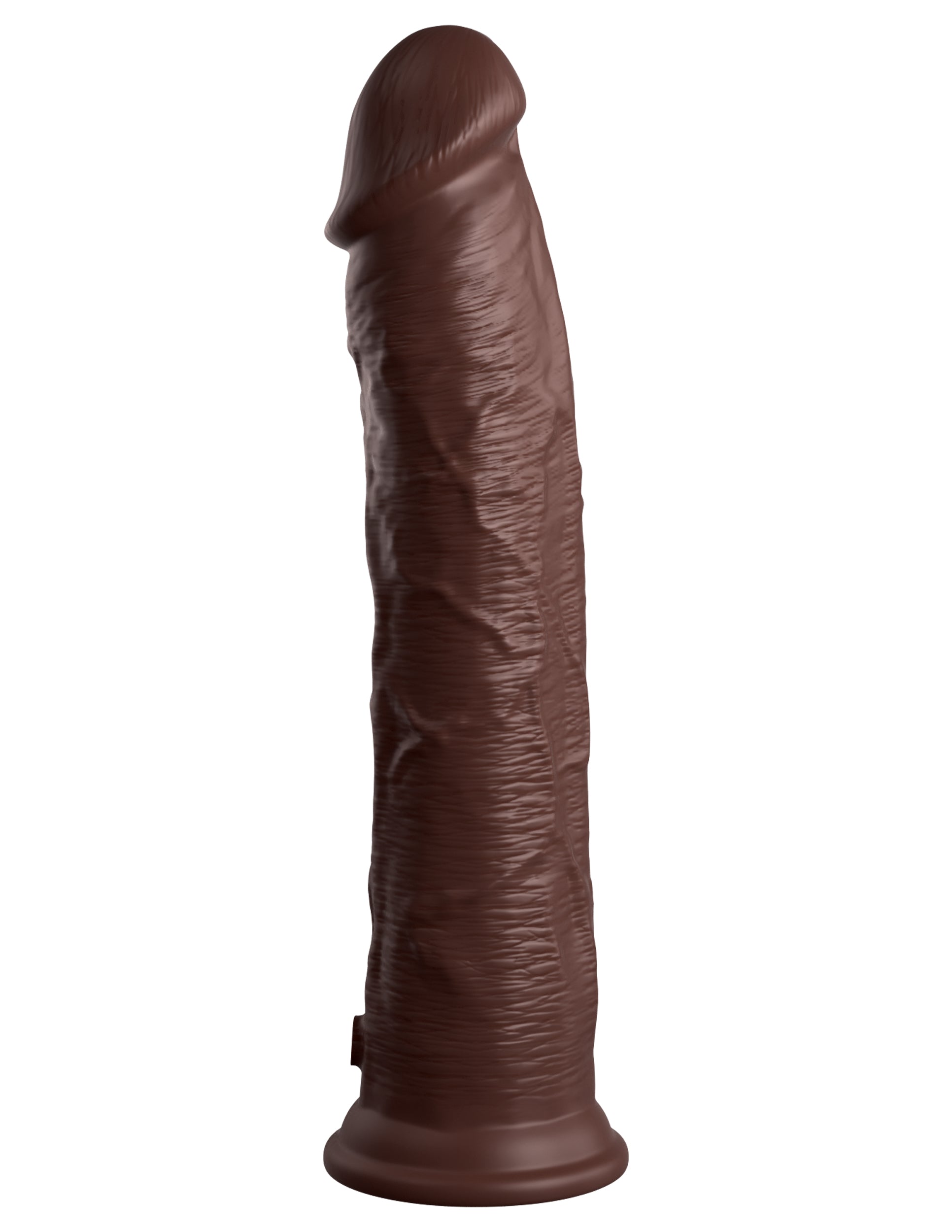 King Cock Elite 11" Dual Density – Brown