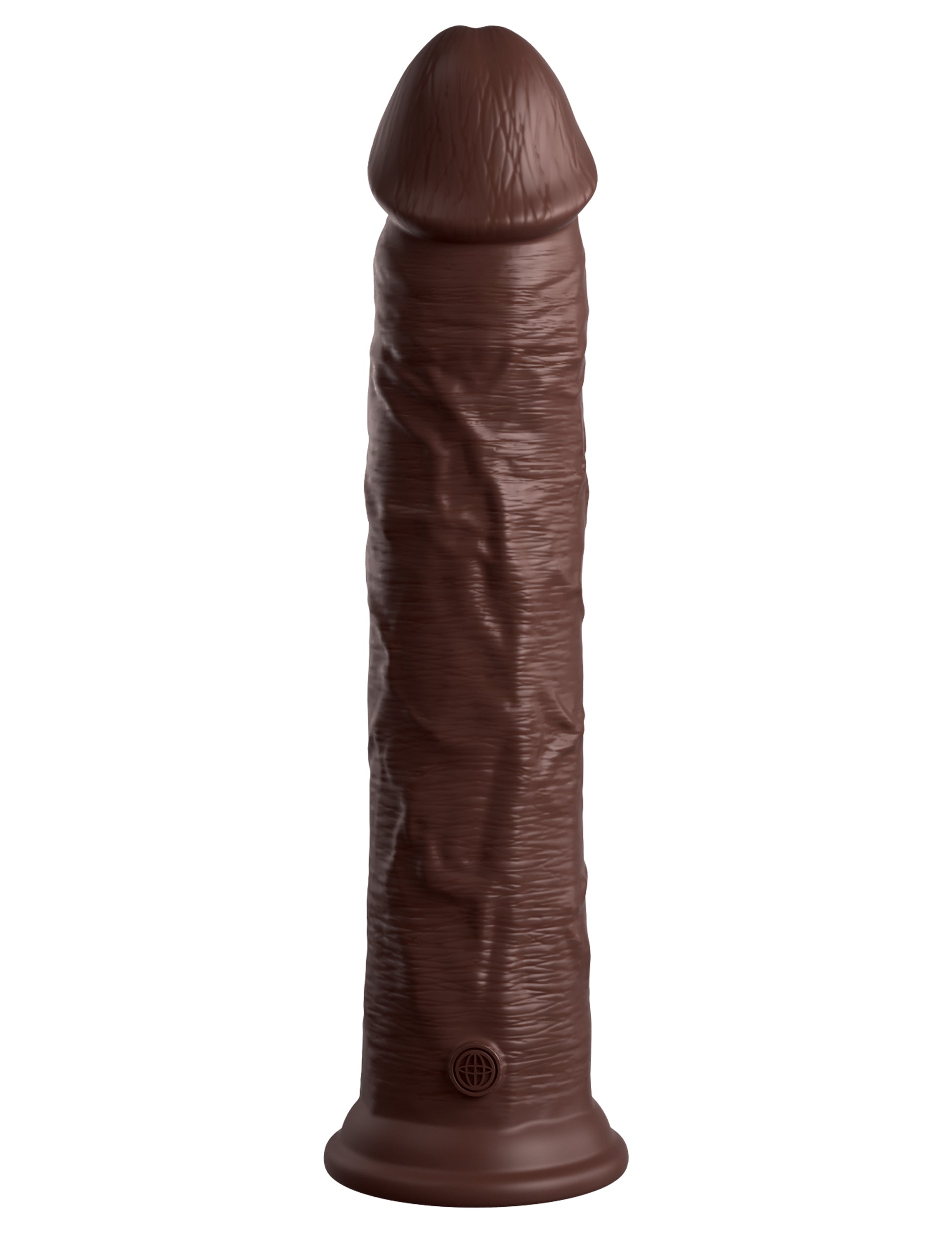 King Cock Elite 11" Dual Density – Brown
