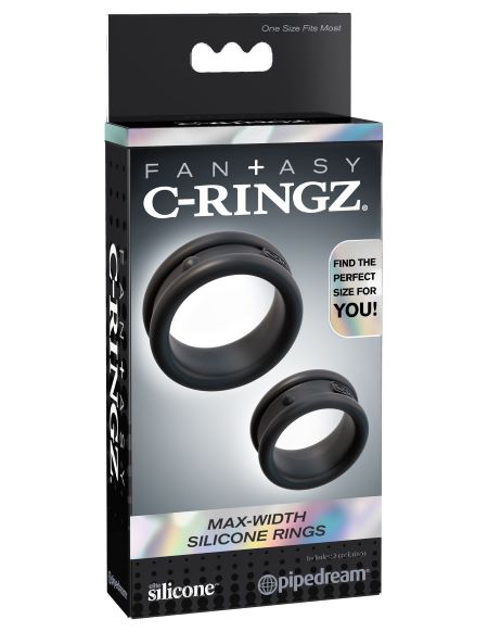 FANTASY C-RINGZ MAX WIDTH SILICONE RINGS