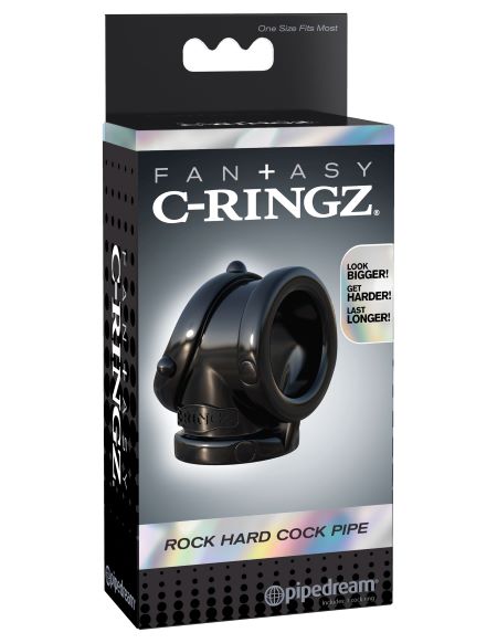 Fantasy C-Ringz Rock Hard Cock Pipe