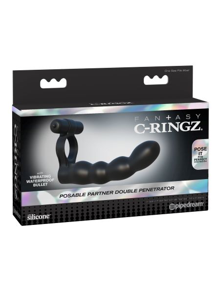 FANTASY C-RINGZ POSABLE PARTNER PENETRATOR