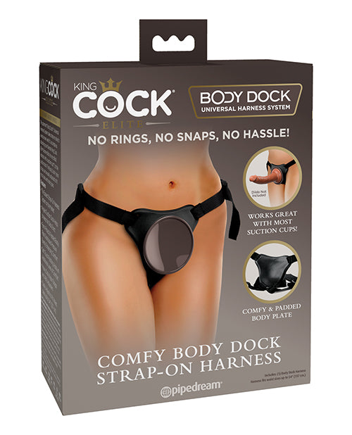 King Cock Elite Comfy Body Dock Strap-On Harness