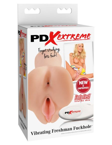 PDX Extreme Vibrating Freshman Fuckhole – Light