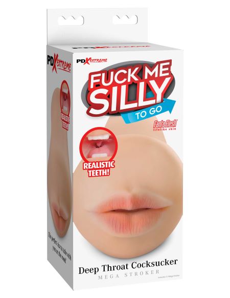 PDX FUCK ME SILLY TO GO DEEP THROAT COCKSUCKER MEGA STROKER LIGHT