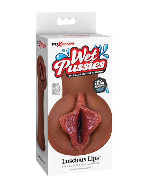 PDX Extreme Wet Pussies Luscious Lips – Brown