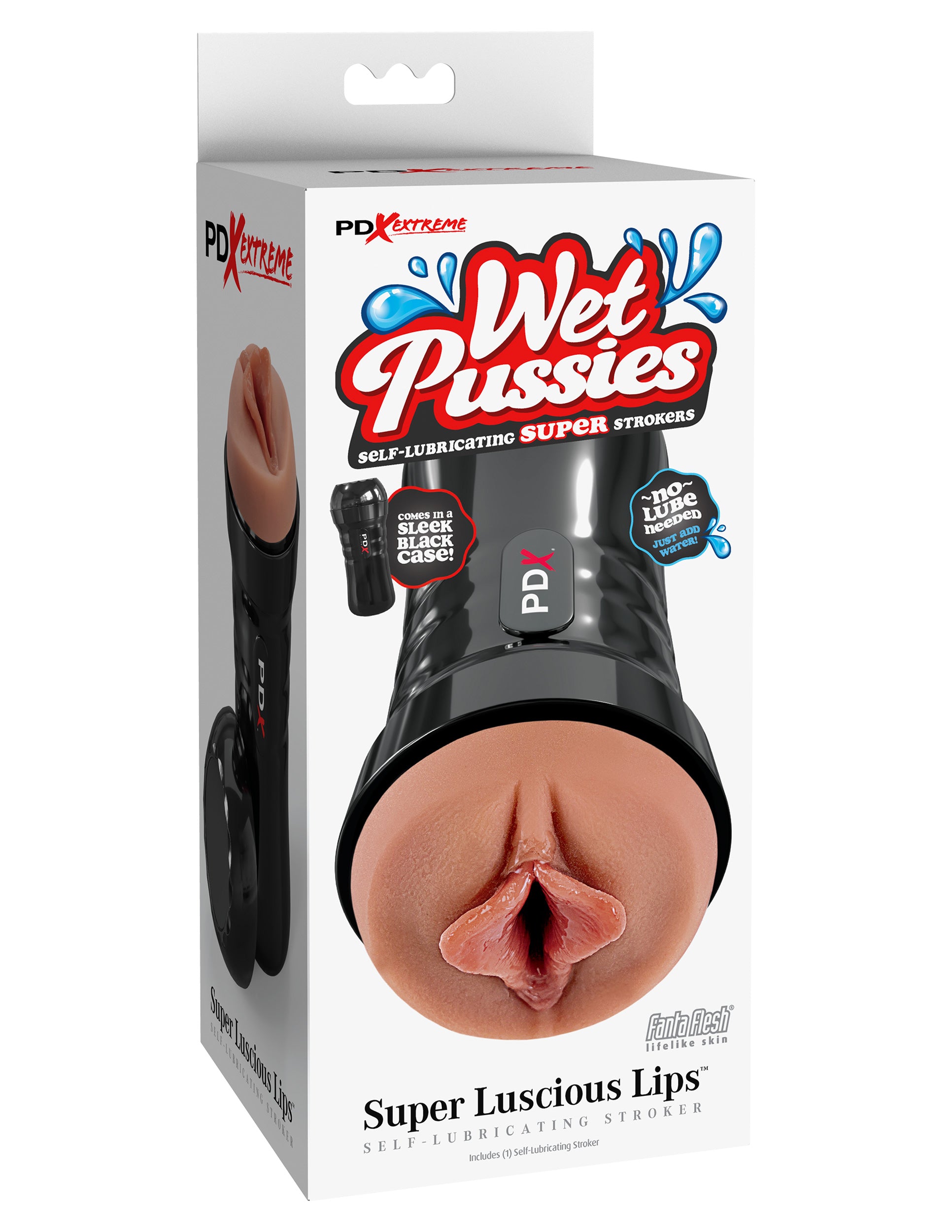 PDX Extreme Wet Pussies Super Luscious Lips – Brown
