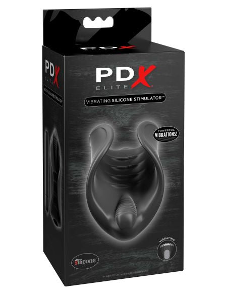 PDX ELITE VIBRATING SILICONE STIMULATOR